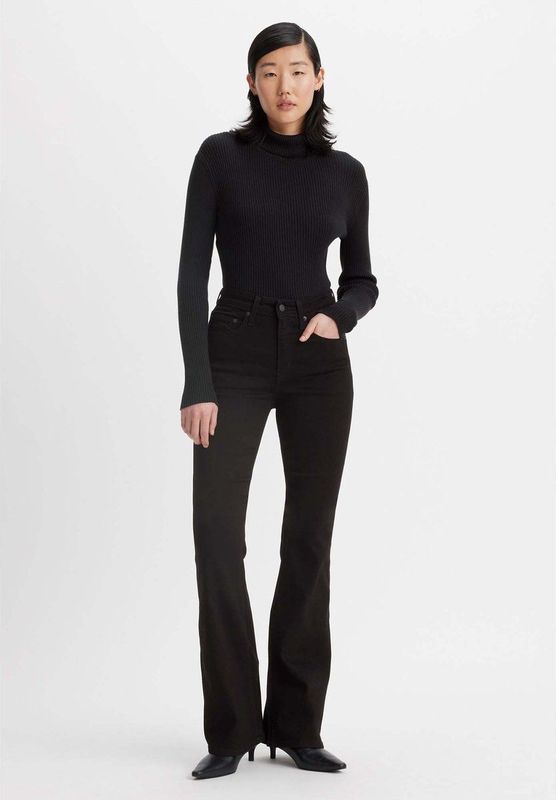 Levi's - 726 - Hoog Uitlopend Jeans - Zwart - A3410-0070