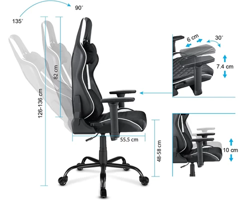 Mission SG Atlas - Black/White