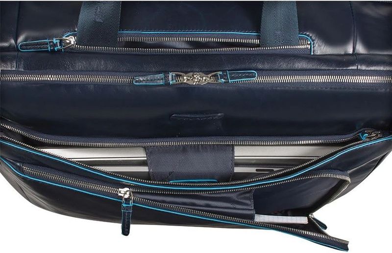Piquadro Blue Square Cabin Trolley 15.6 Night Blue