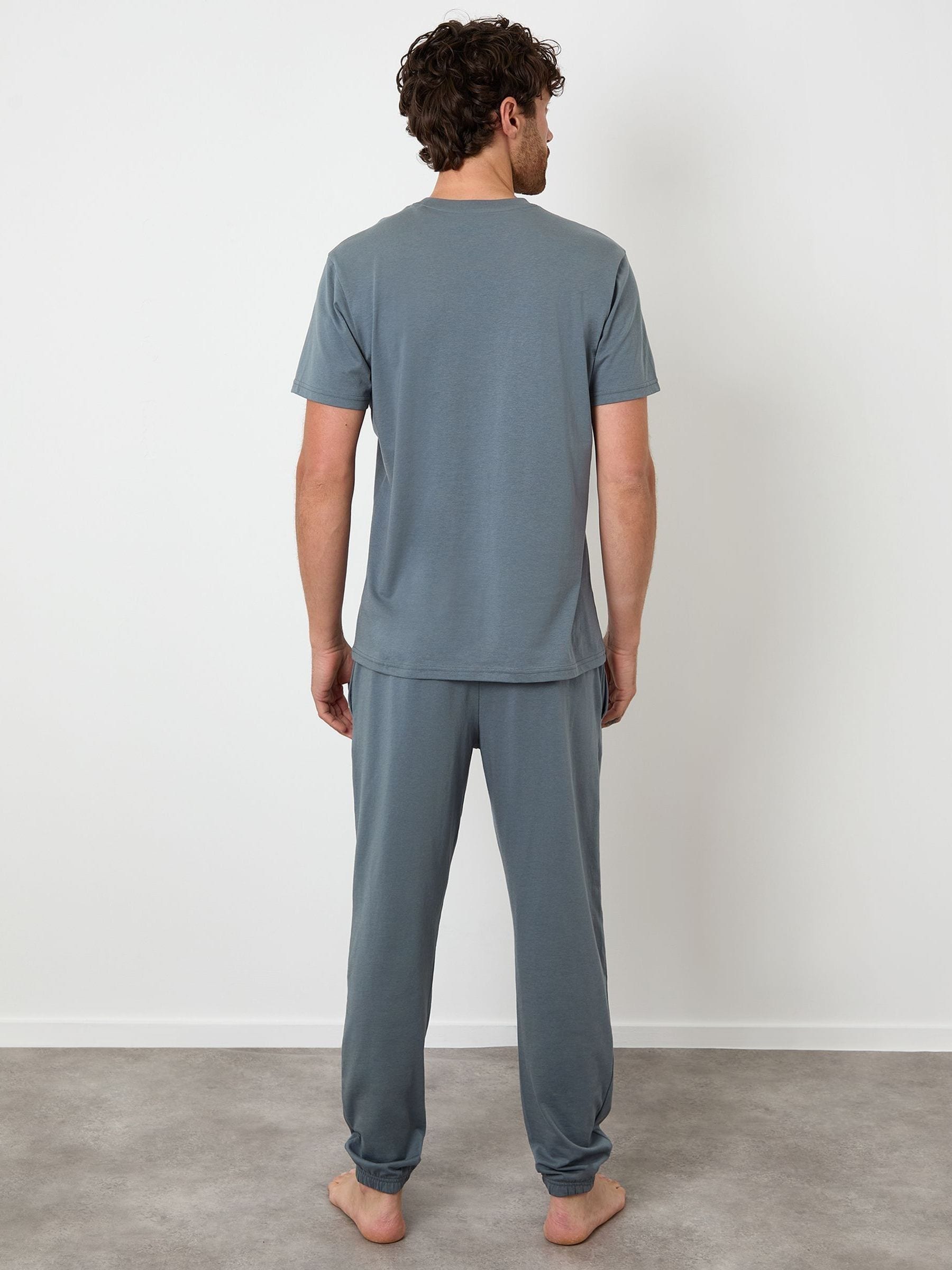 Hemelsblauw - Threadbare pyjamaset