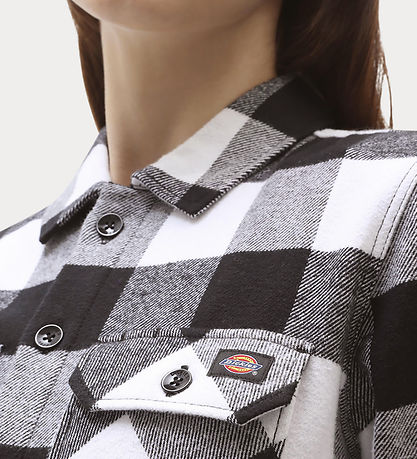 Dickies Hemd - Sacramento - Schwarz/Weiß Kariert