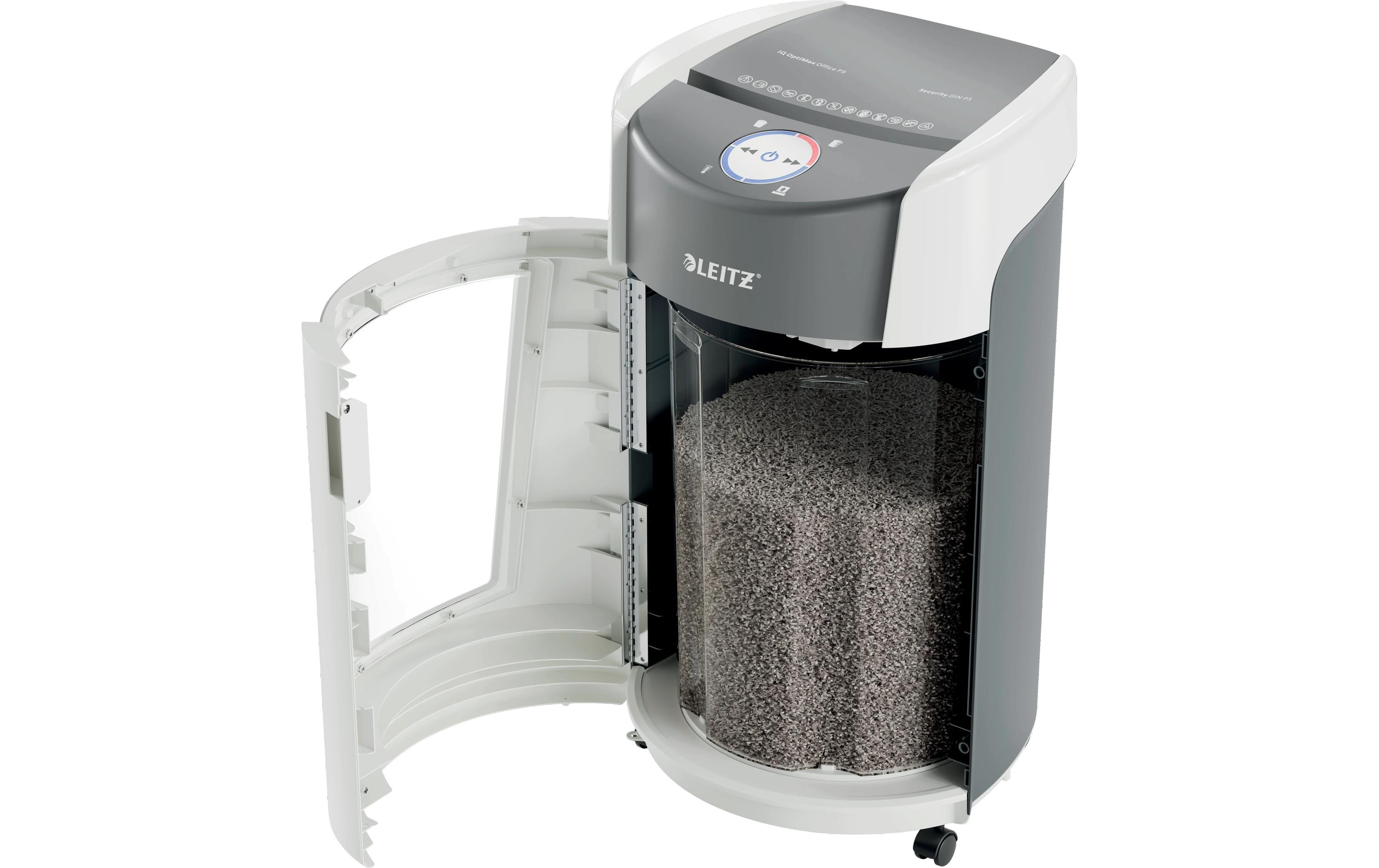 Aktenvernichter IQ OptiMax Office P-5, 10 Blatt<br>Mikroschnitt Aktenvernichter