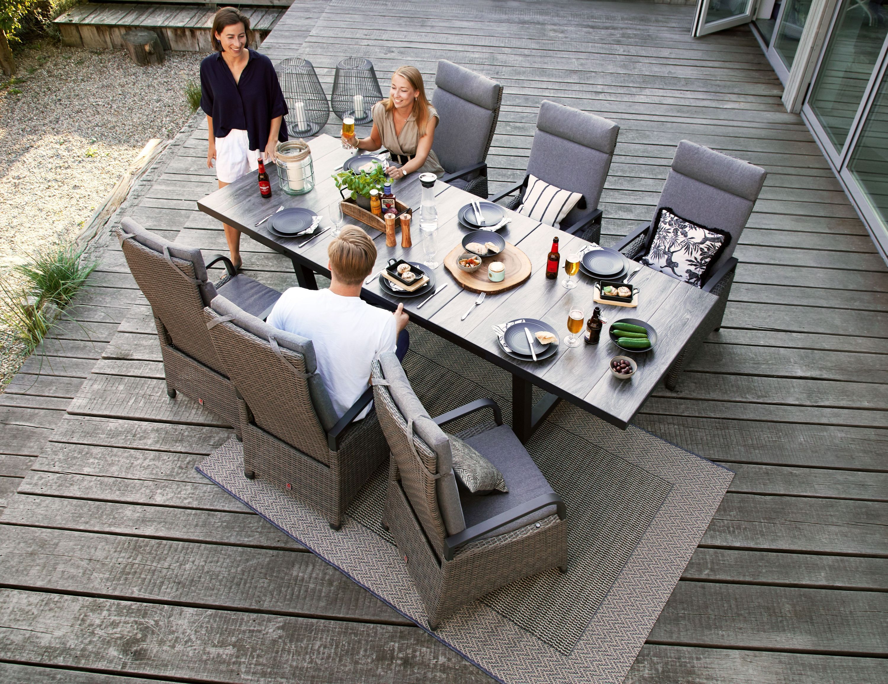 Gartentisch Outdoor Keramo