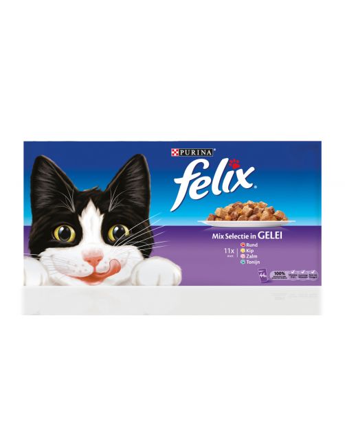 Felix Multipack Maaltijdzakjes Mixed Selection - Kattenvoer
