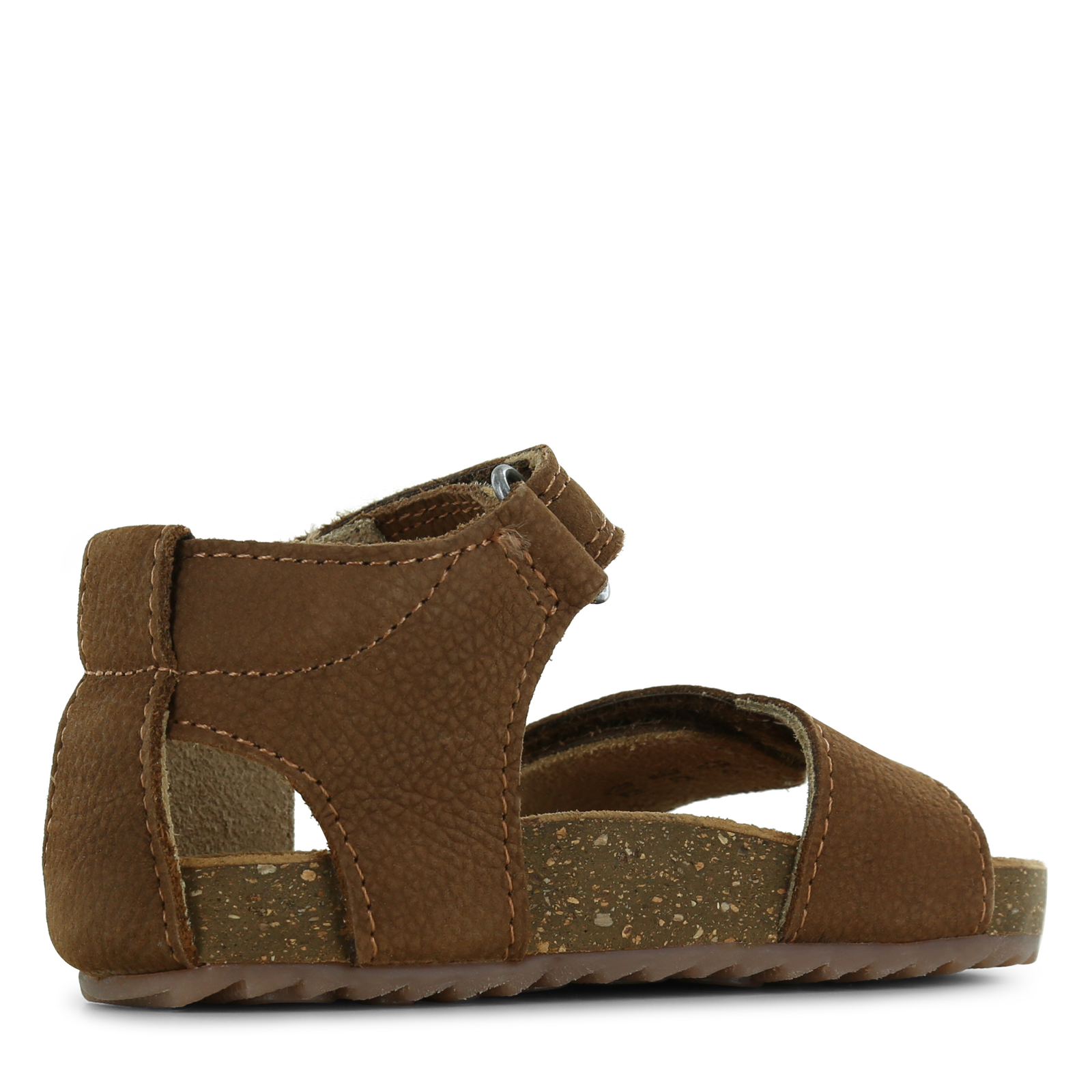 Shoesme cognacfarbene Sandale mit breitem Riemen