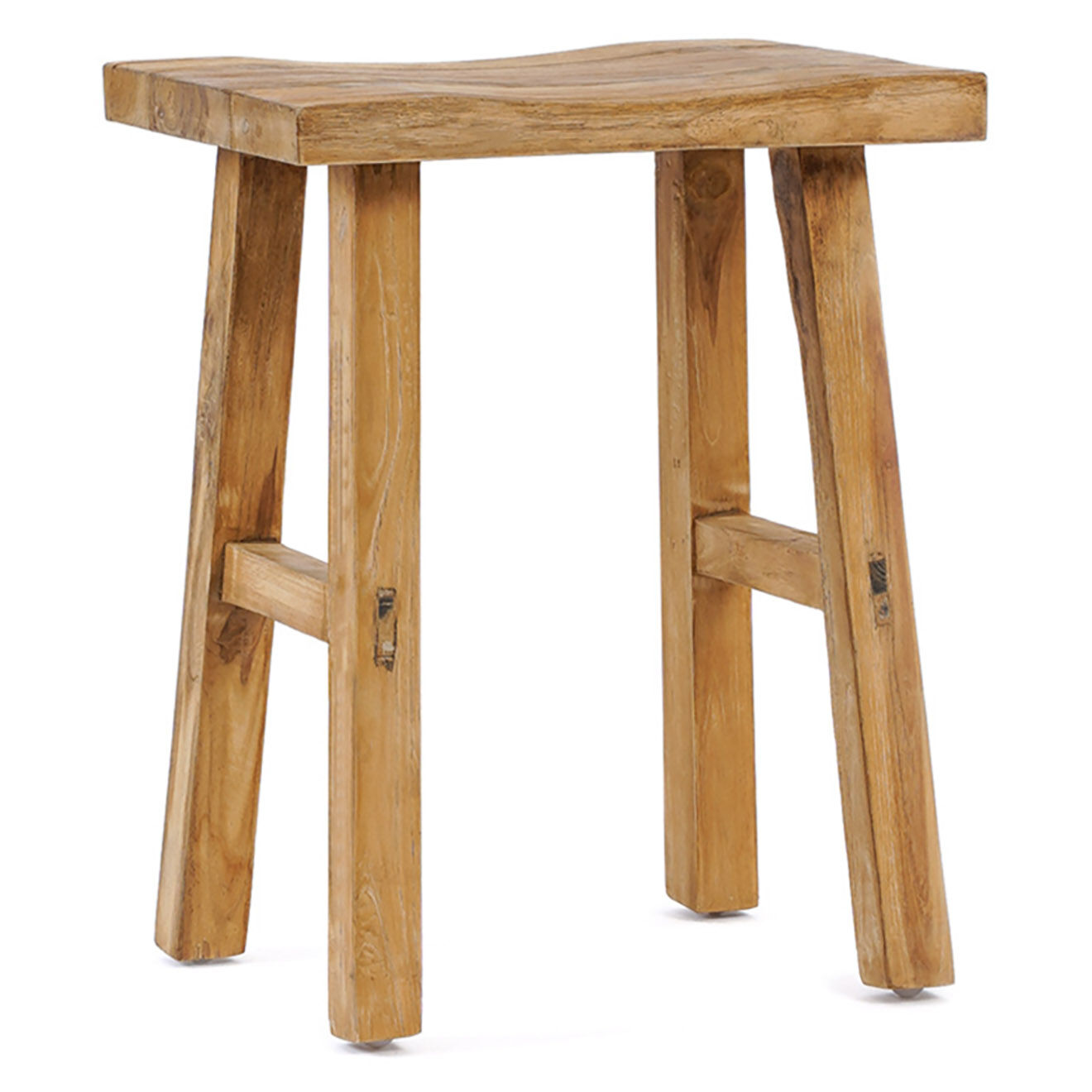 Bazar Bizar Tabouret Silla naturelle - 45x29x50 cm