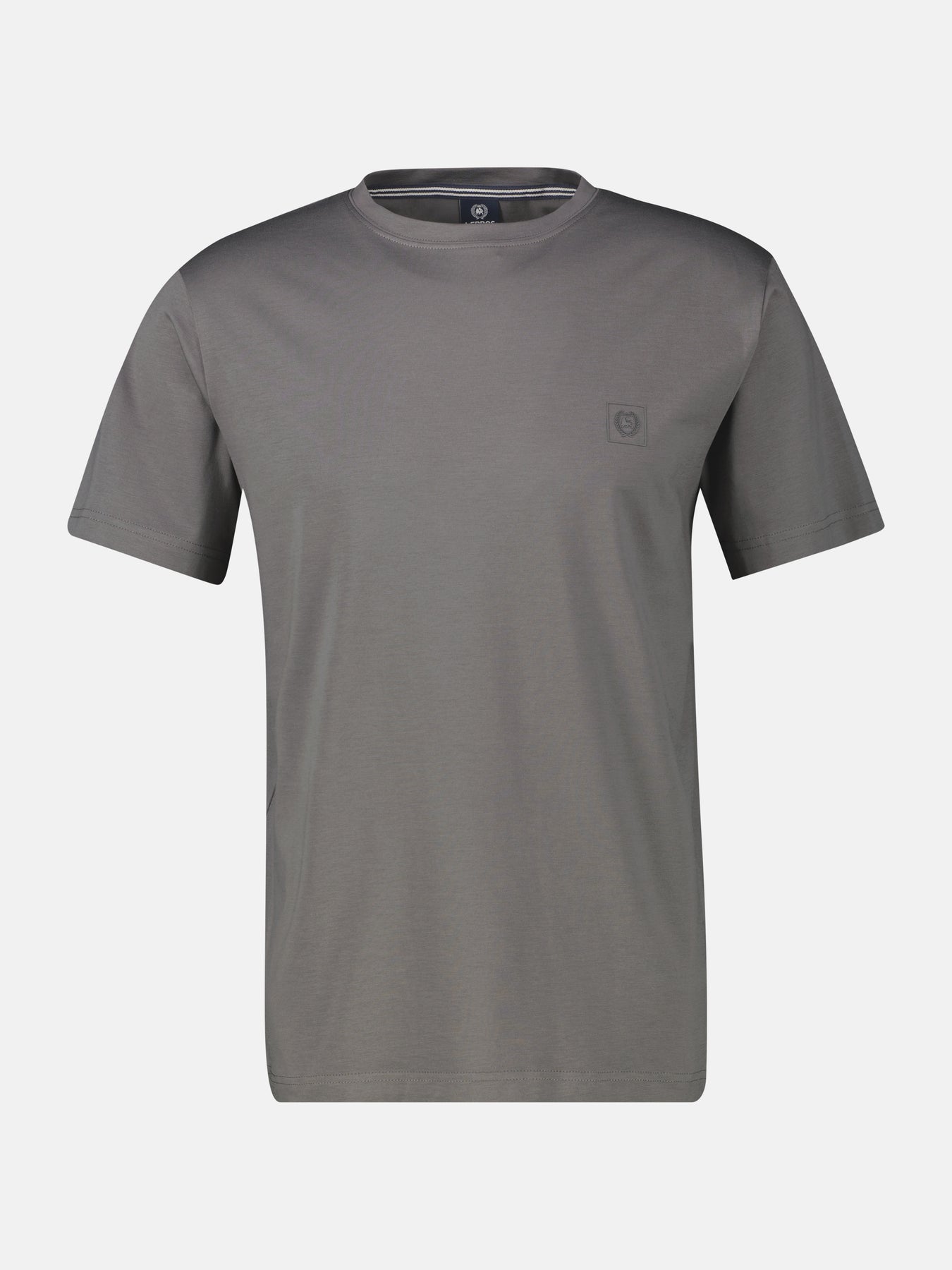 Basic T-Shirt mit LERROS Logo-Print