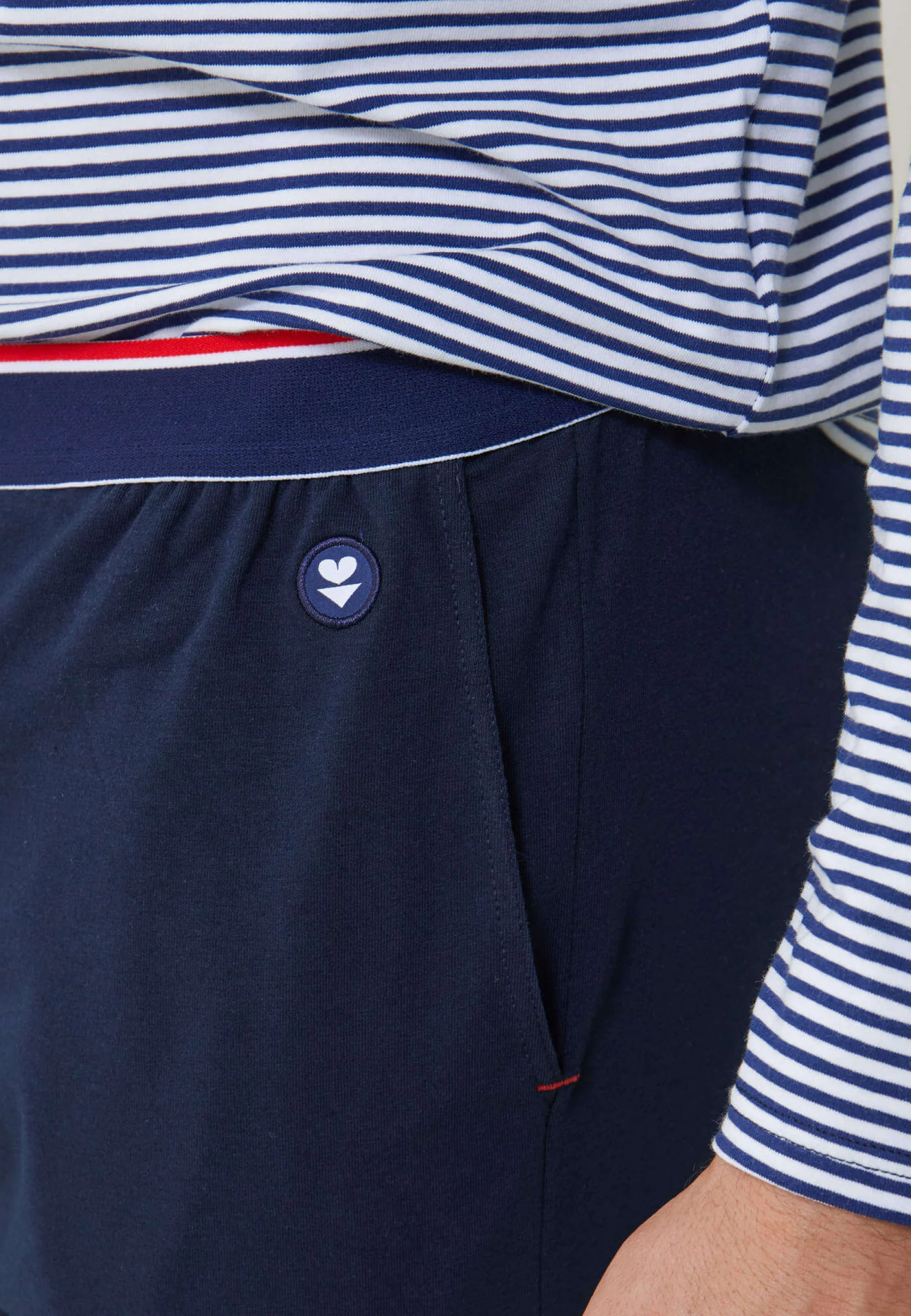 Ensemble pyjama t-shirt et pantalon en coton-Pyjama Jeason
