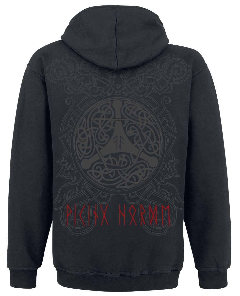 Viking Horde | Amon Amarth Sweat-shirt zippé à capuche