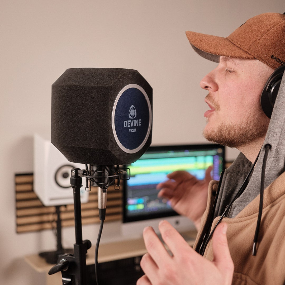 Devine VoCube reflectiefilter en popfilter