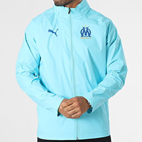 Coupe-Vent Capuche OM All Weather 771922 Bleu Clair