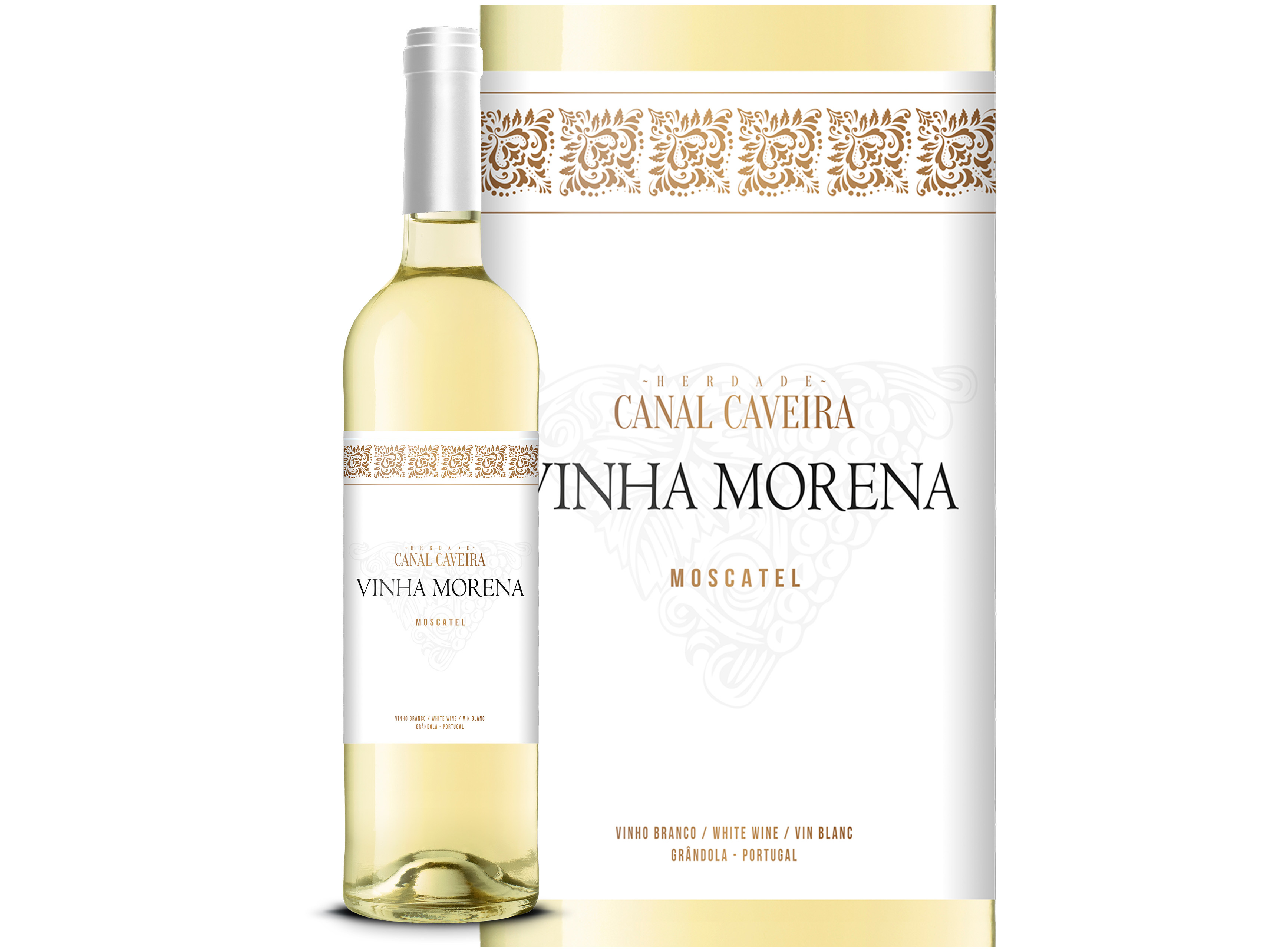 VINHO BRANCO VINHA MORENA MOSCATEL SETÚBAL 0.75L