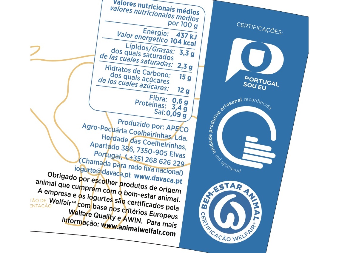 IOGURTE DAVACA AMEIXA D'ELVAS 400G