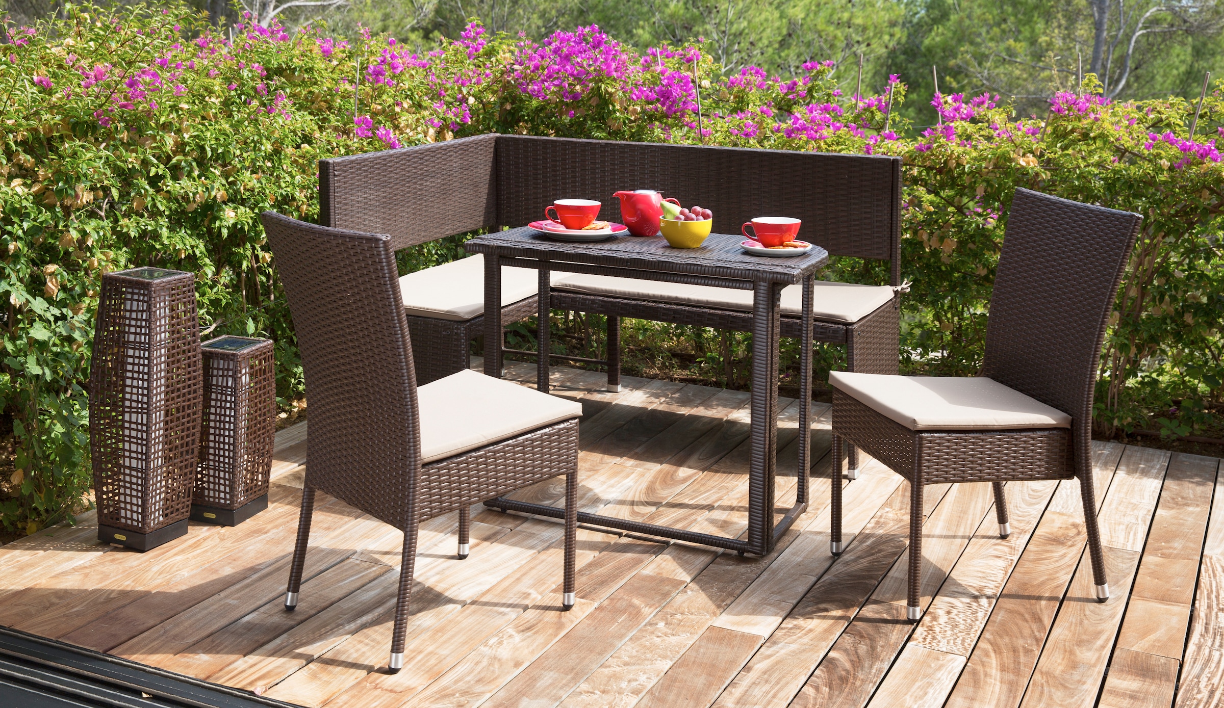 MERXX Eckbank »Rattan«