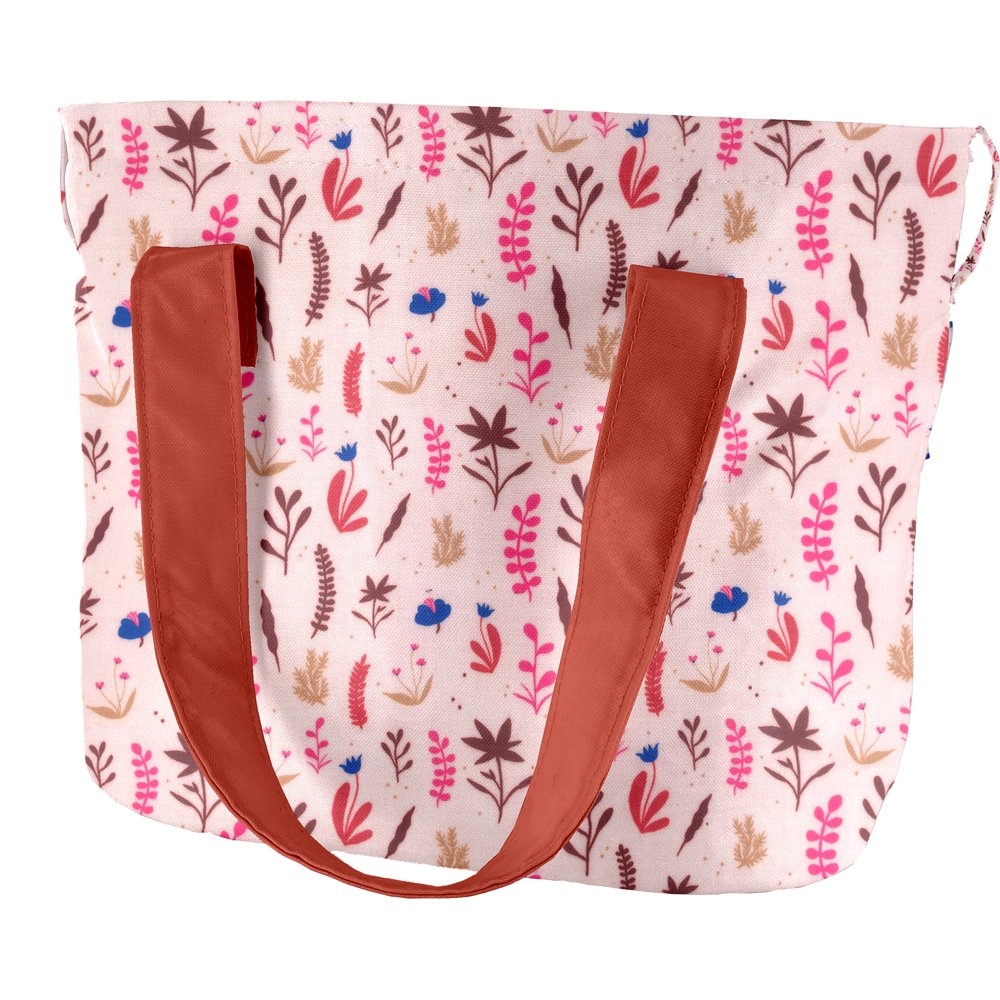 Sac Lunch Isotherme Herbier Rose