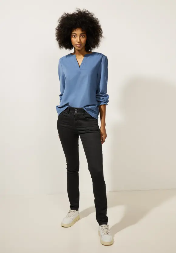 Dunkle Slim Fit Jeans - black rinsed wash