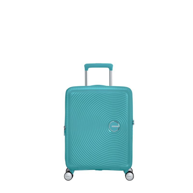 Valise cabine rigide Soundbox Extensible 55 cm Turquoise Tonic