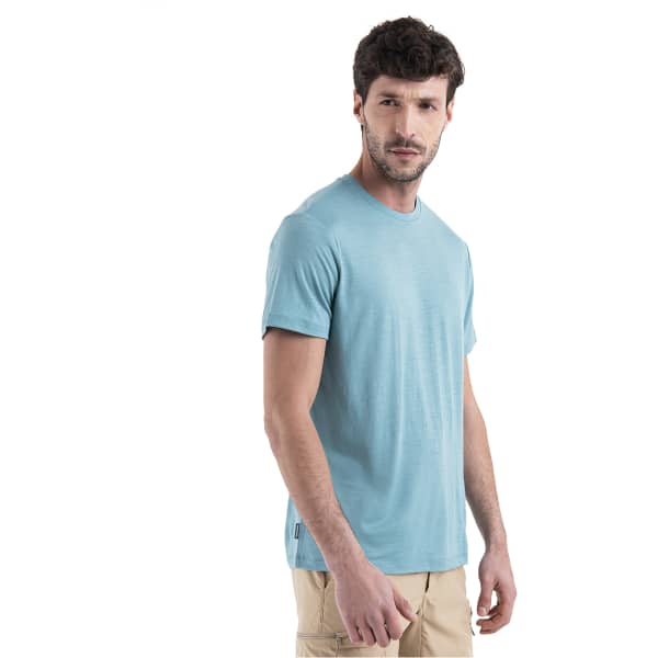 T-shirt randonnée ICEBREAKER M MERINO 150 TECH LITE III SS TEE CLOUD RAY
