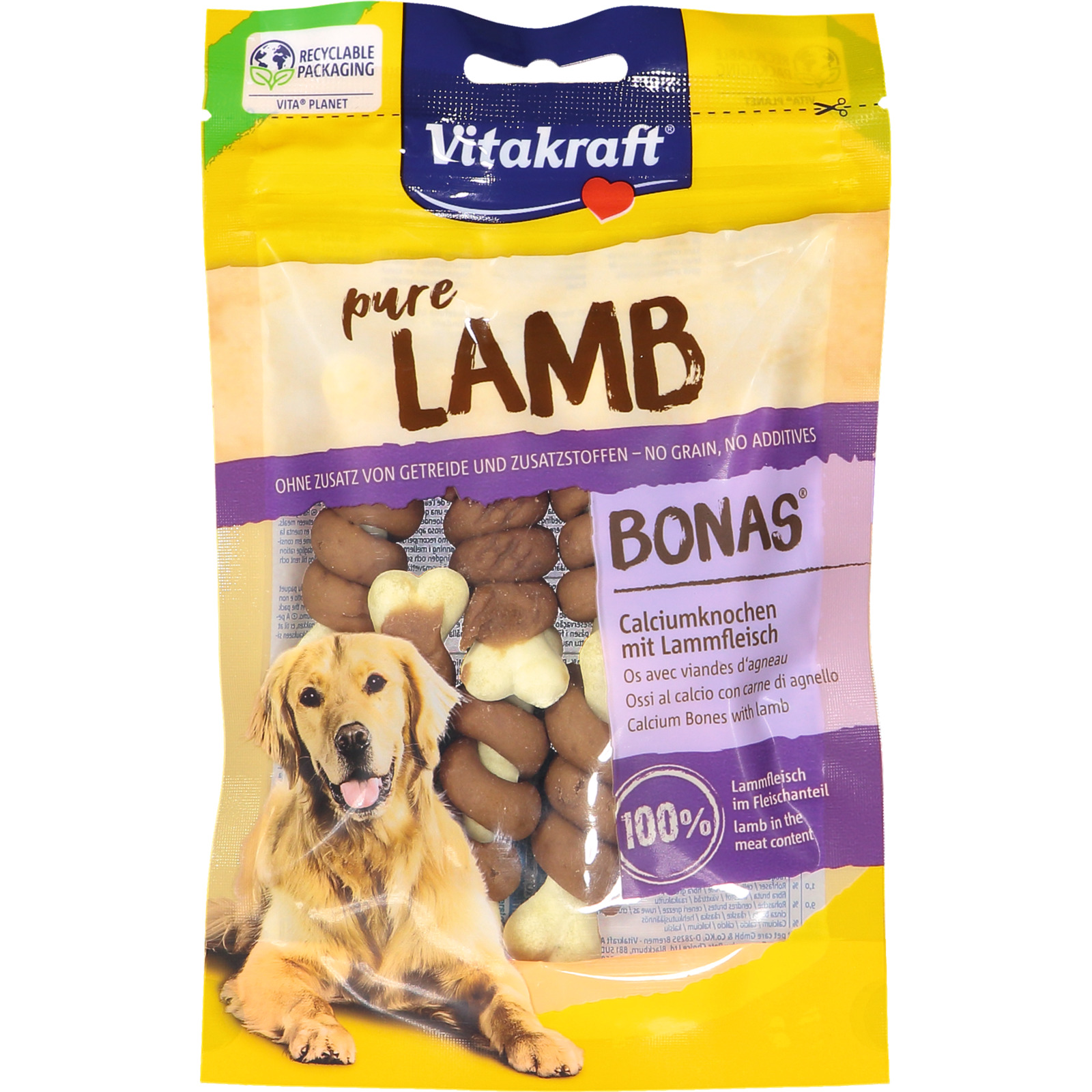 Vitakraft Calciumknochen Lamm 80g