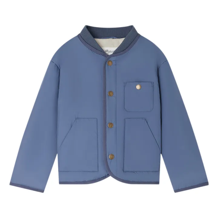 Bonpoint Veste Matelassée Duran | Bleu gris