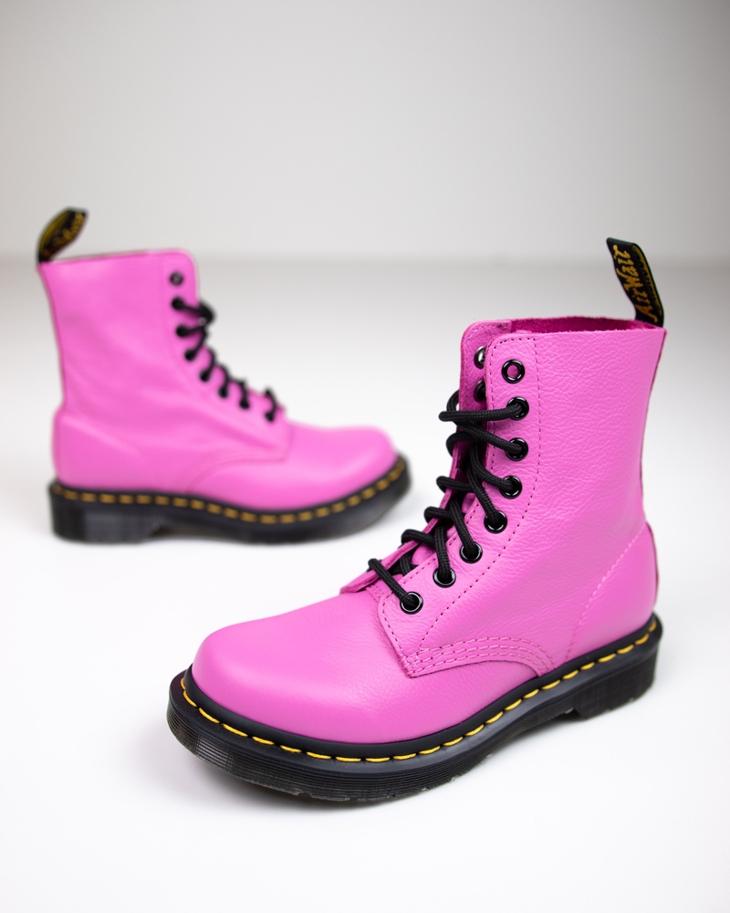 Dr. Martens 1460 Pascal Virginia Veterboots  - roze