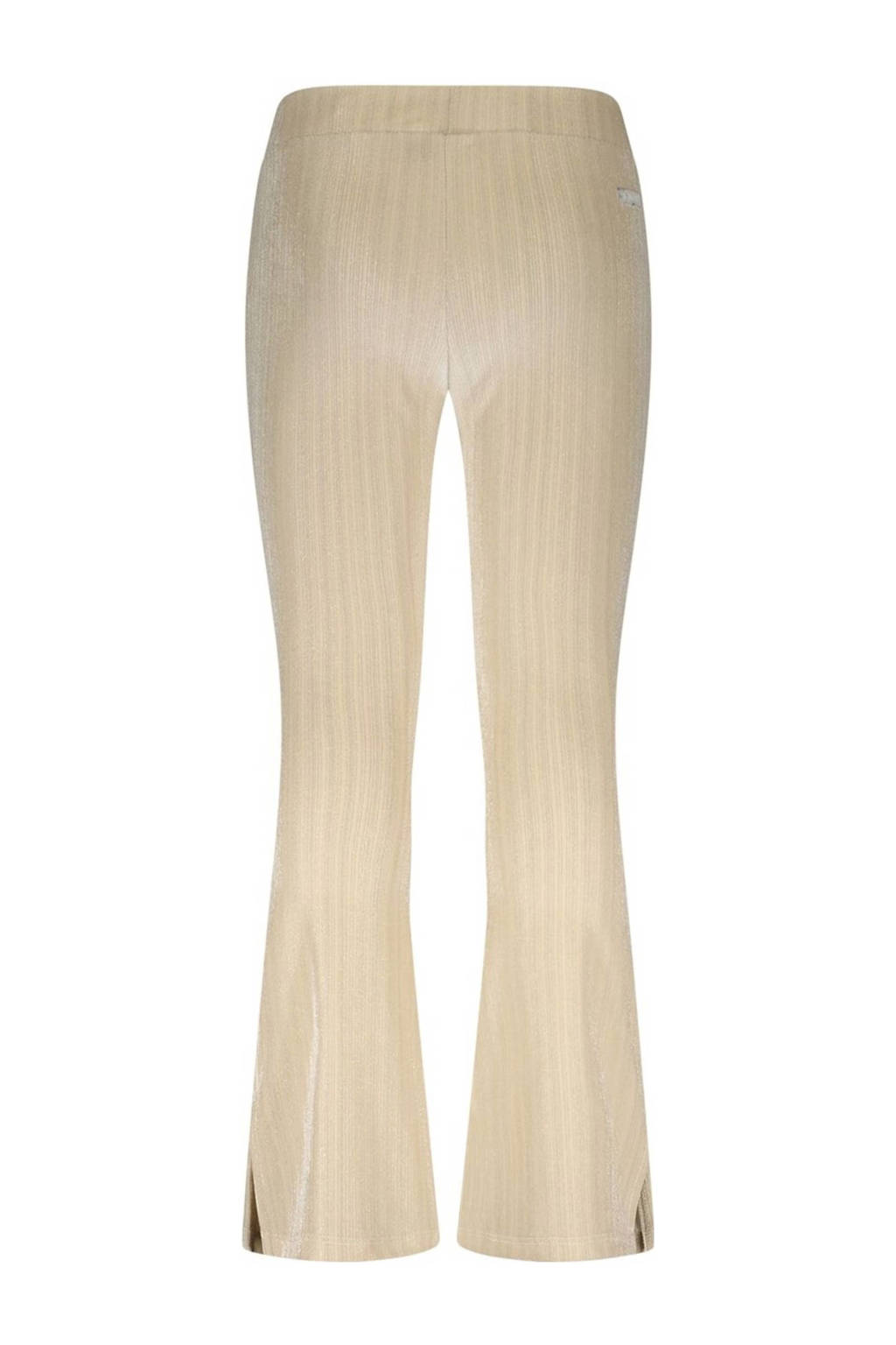B.Nosy flared broek Puck ecru