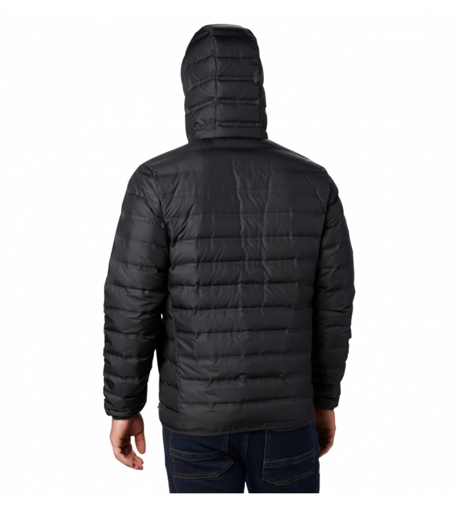 Jaqueta com capuz e forro de plumas Columbia Plumn Lake 22, preta