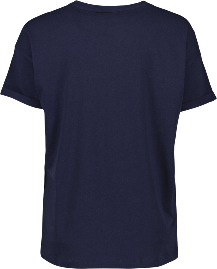 Firefly Sandy Printed T-shirt Blå