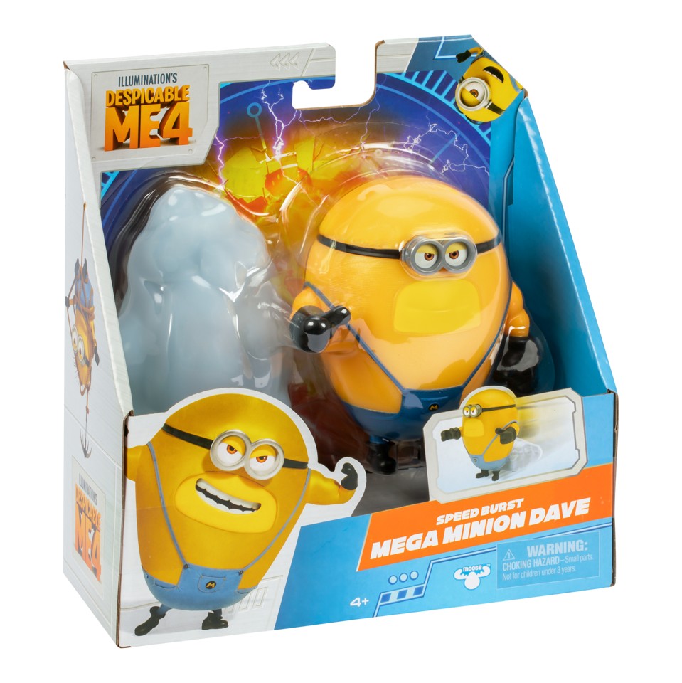 Despicable Me 4 -Minion Action figur Dave 10 cm