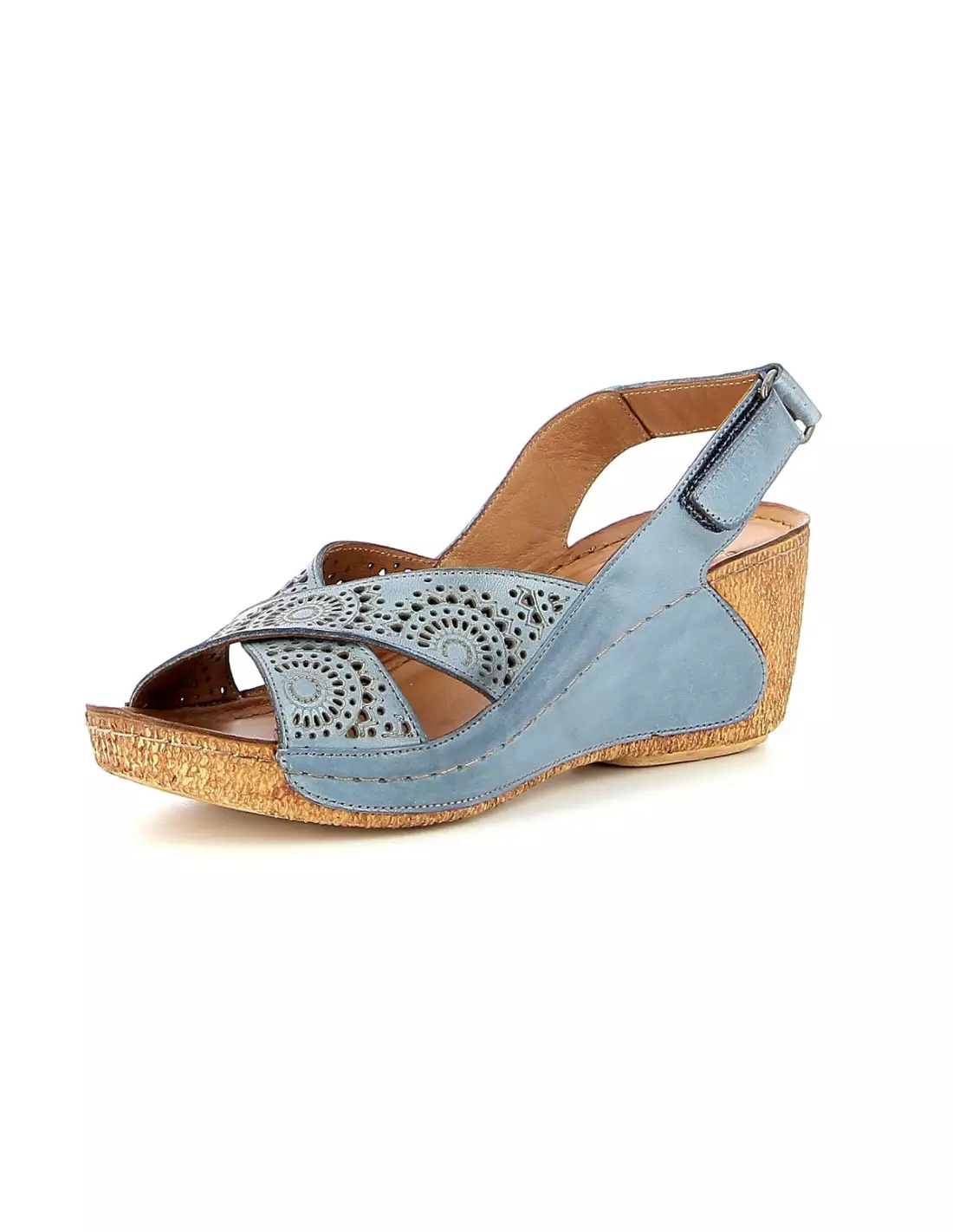 KARYOKA GET - Sandales & nu-pieds Bleu
