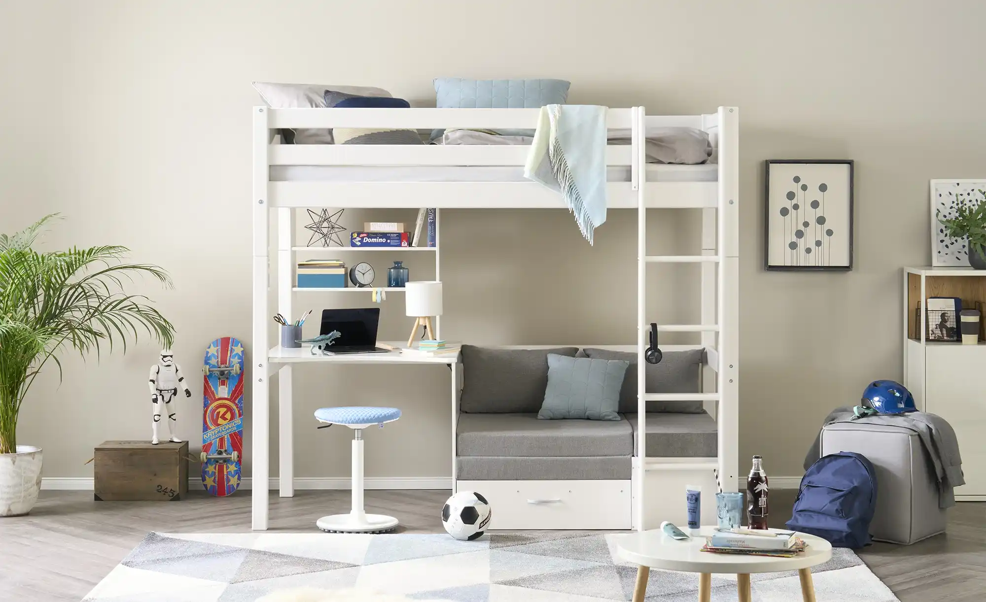 FLEXA Hochbett Hygge