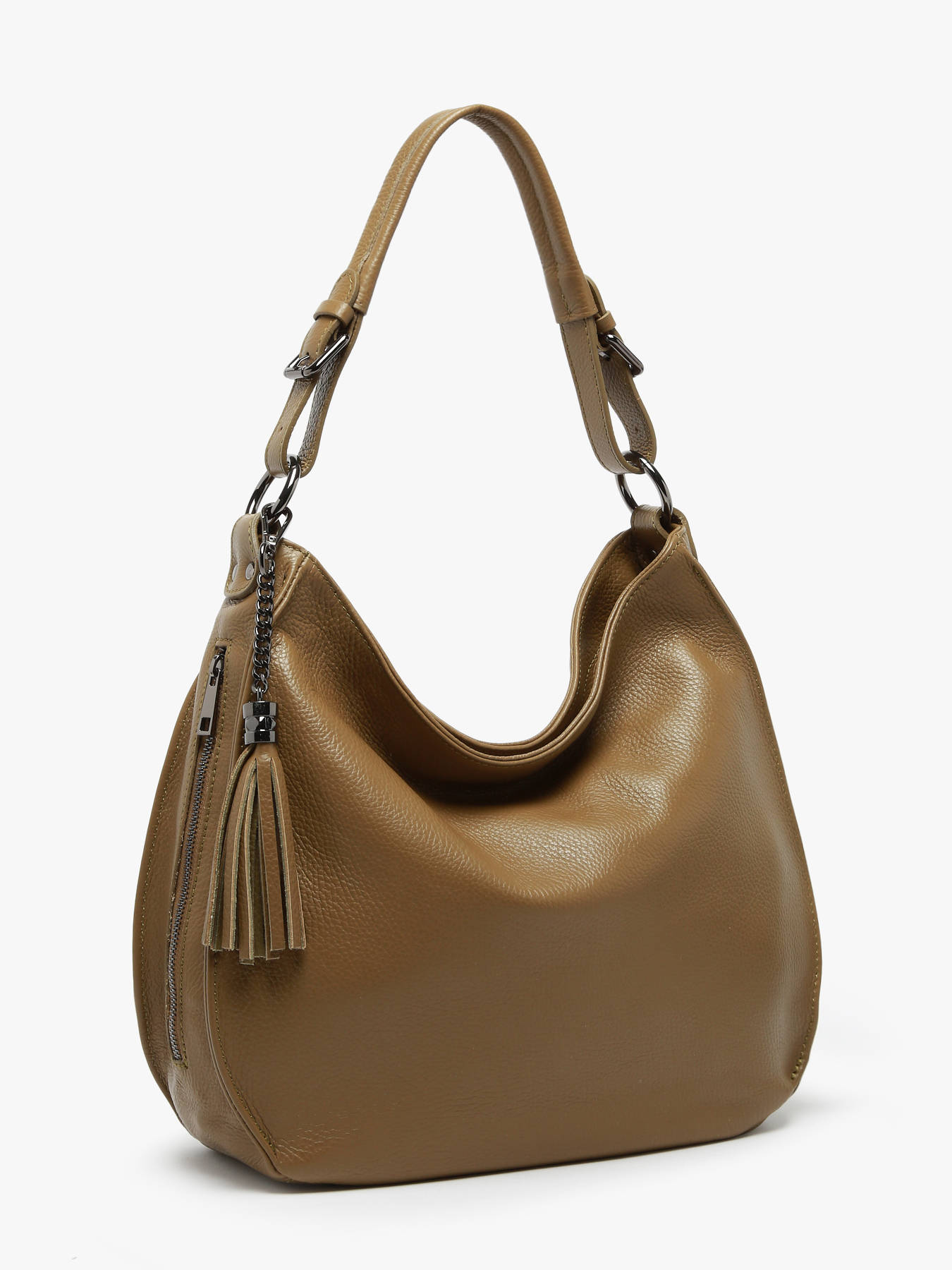 Sac port paule Caviar cuir MILANO
