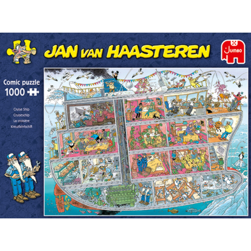 Jan Van Haasteren Puzzle Cruiseschip - 1000 stukjes
