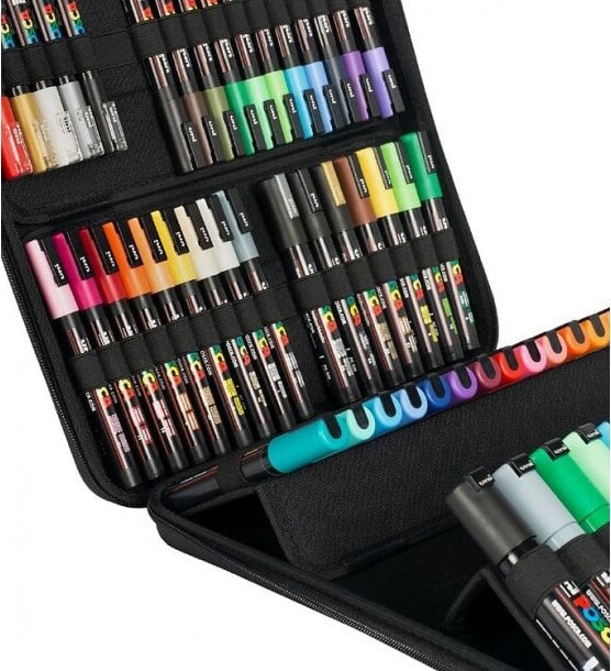 Posca Tusser - Sæt I Taske - 60 Stk