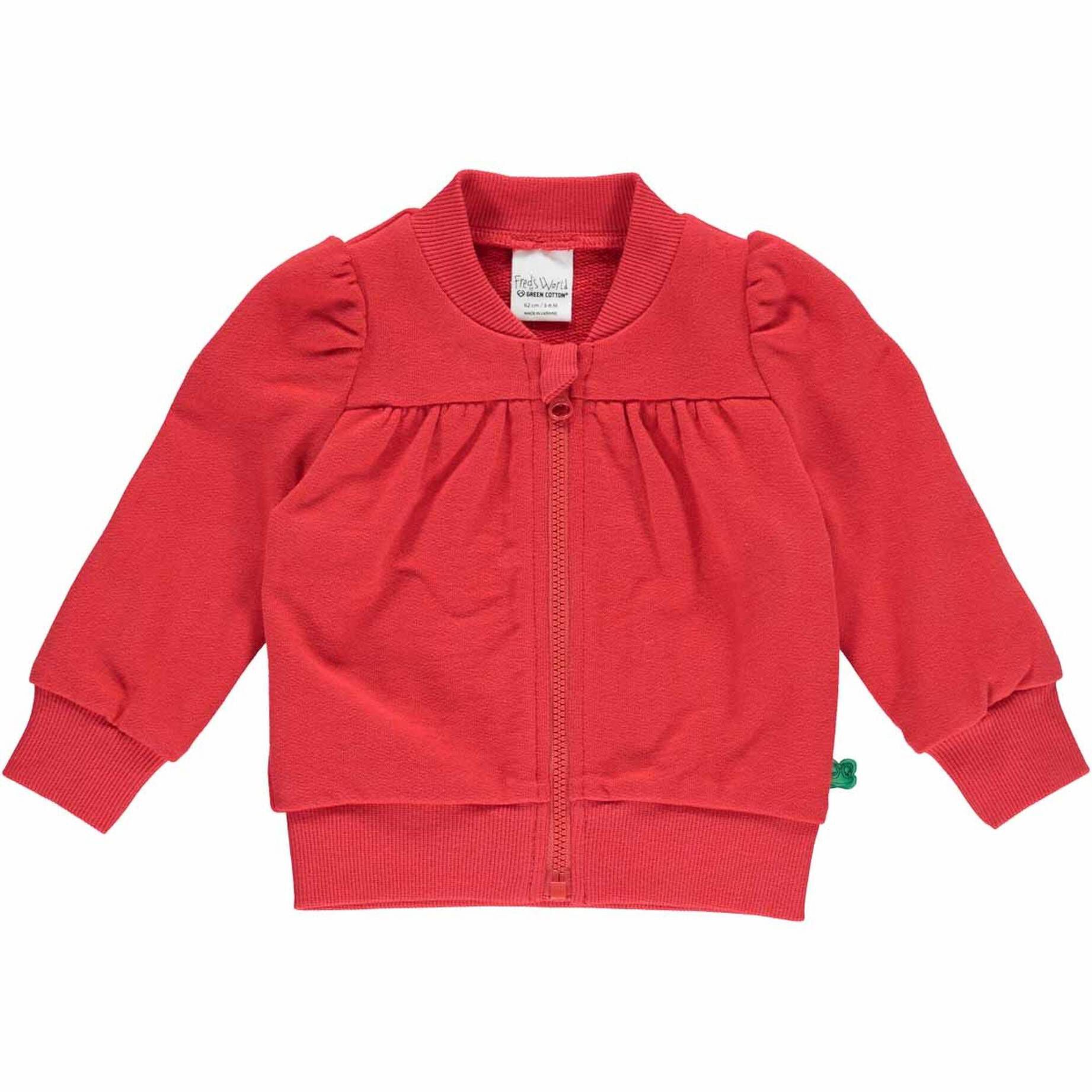 Fred's World by Green Cotton| Mädchen Babysweatjacke