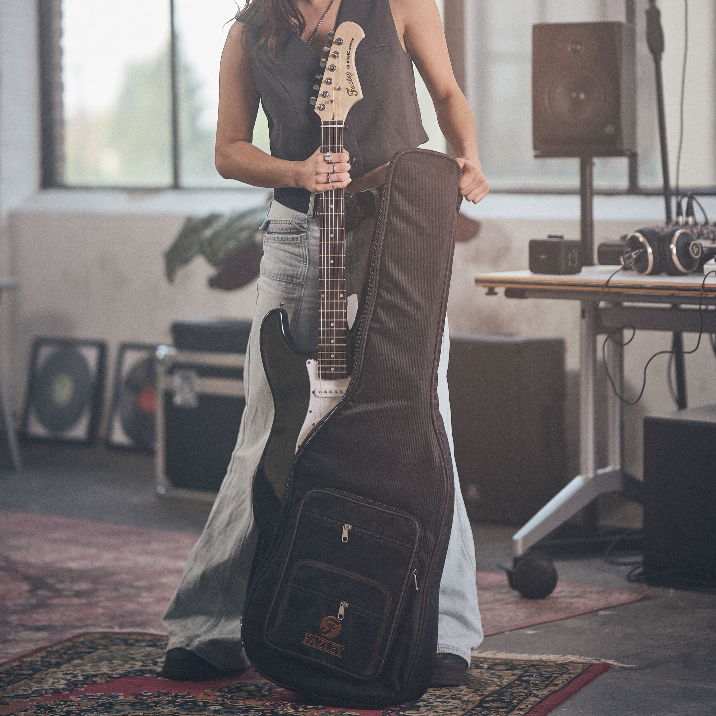 Fazley GB-Deluxe Electric gigbag voor elektrische gitaar