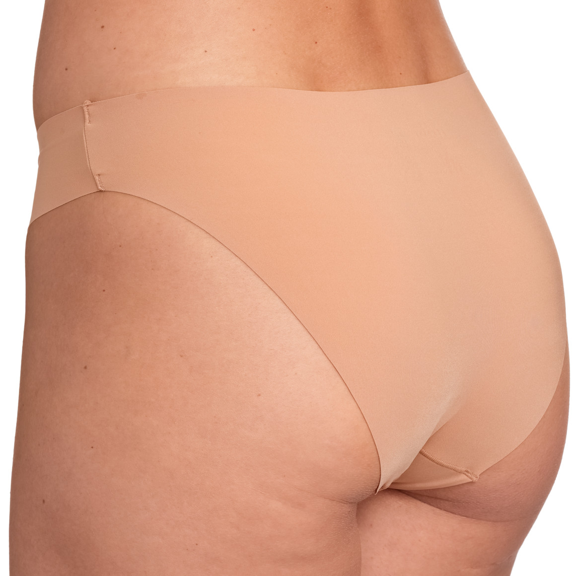 Gina Benotti Damen Seamless-Slip im Basic-Look hellbraun