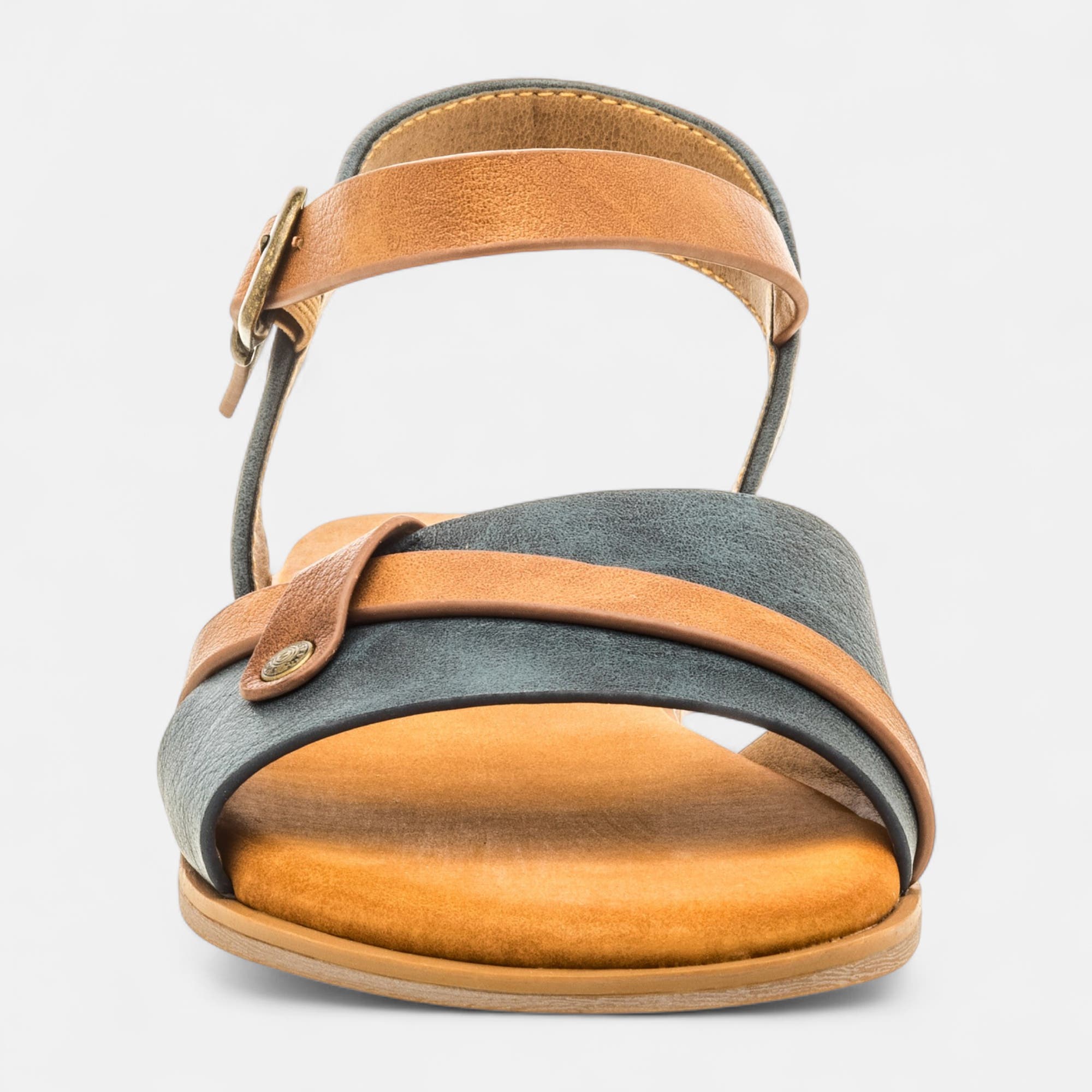 Nu-pieds Femme bleu marine