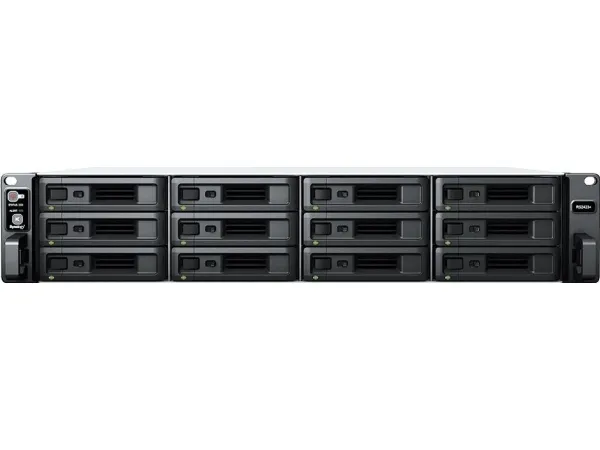 Synology RackStation RS2423  - NAS-server - 12 bays - rackversion - SATA 6Gb/s - RAID JBOD, 0, 1, 5, 6, 10 - RAM 8 GB - Gigabit Ethernet / 10 Gigabit Ethernet - iSCSI support - 2U
