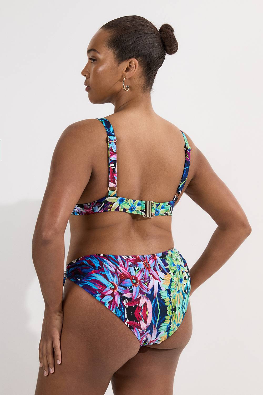KarenMillen Plus Size Tropical Floral Bikini Bottoms