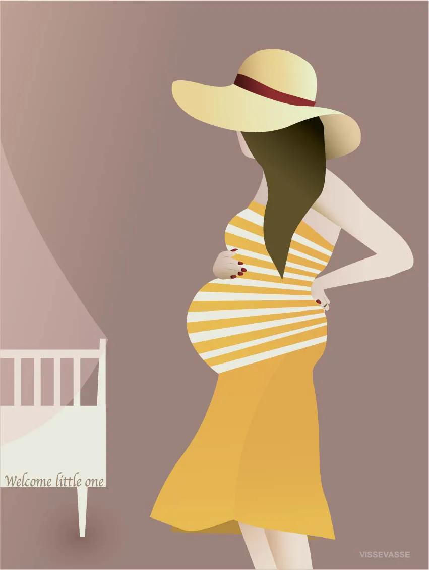 Vissevasse Kort Welcome little one