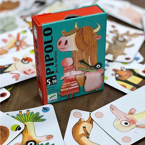 Djeco kaartspel pipolo - blufspel