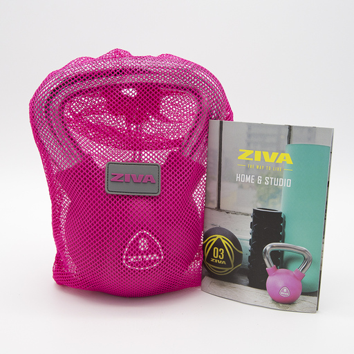 Kettlebell Ziva Chic Studio Rosa de 8 kg