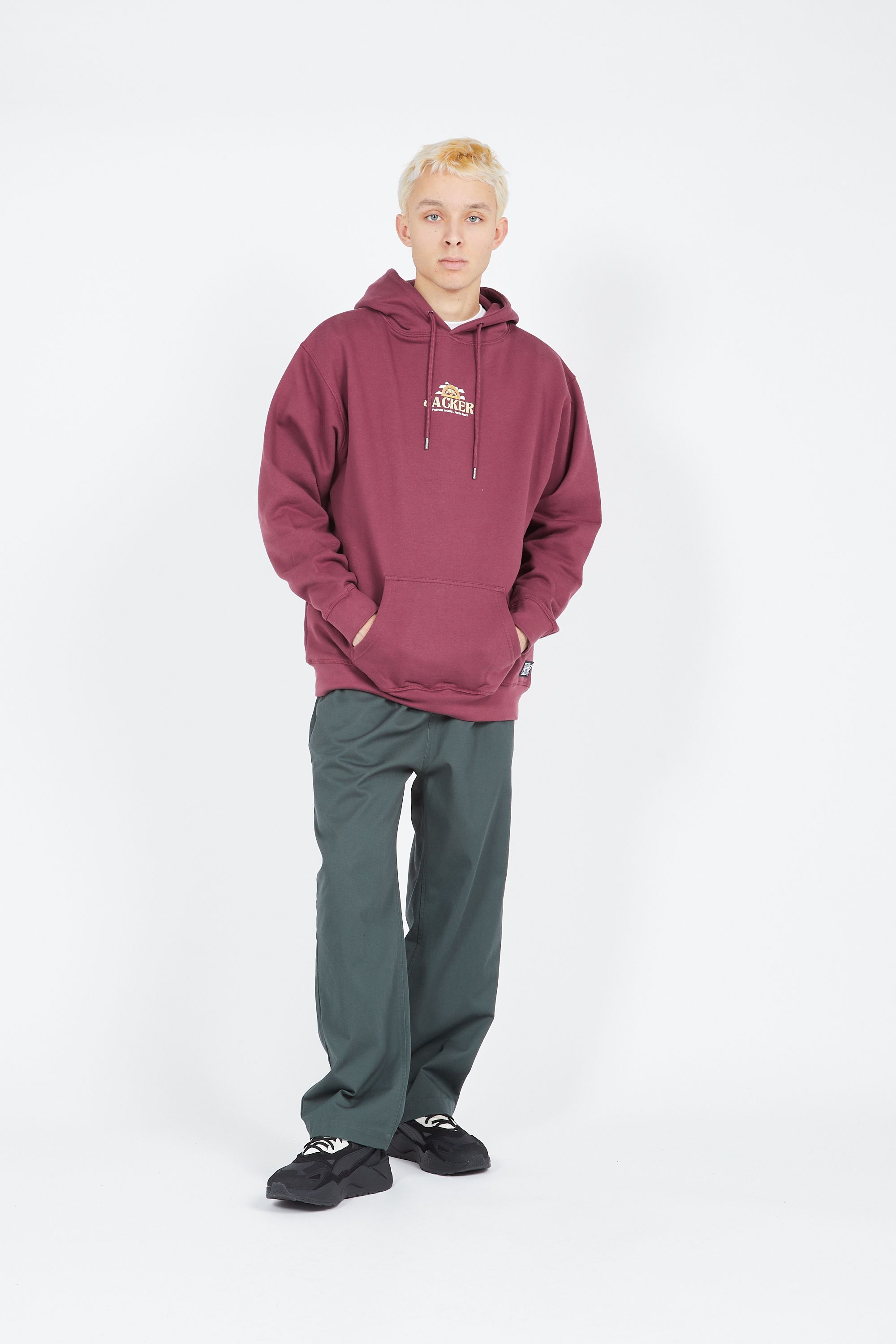 JACKER Hoodie Fresh Start Rouge