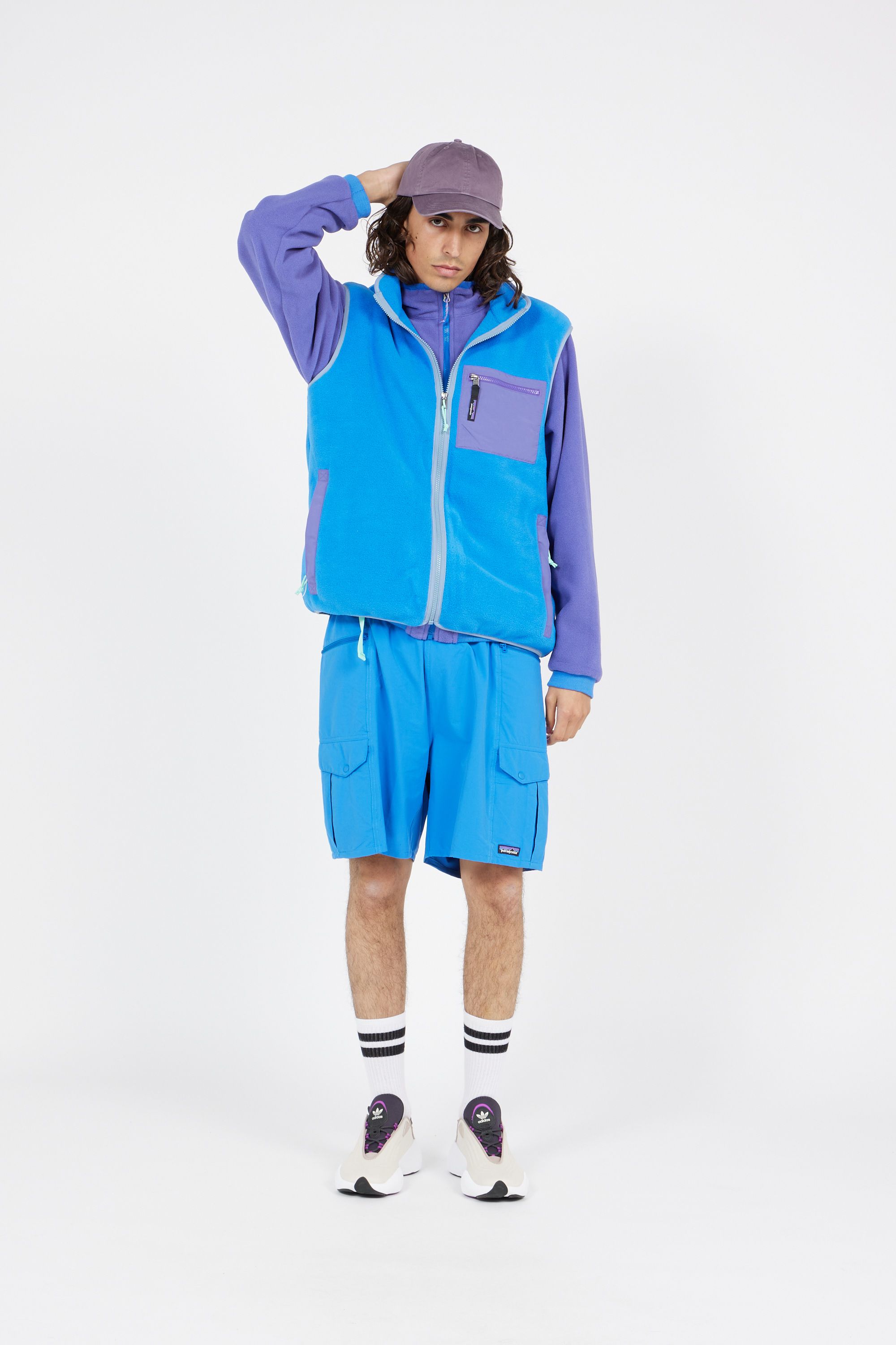 PATAGONIA short Outdoor Everyday  - 7 in. Bleu