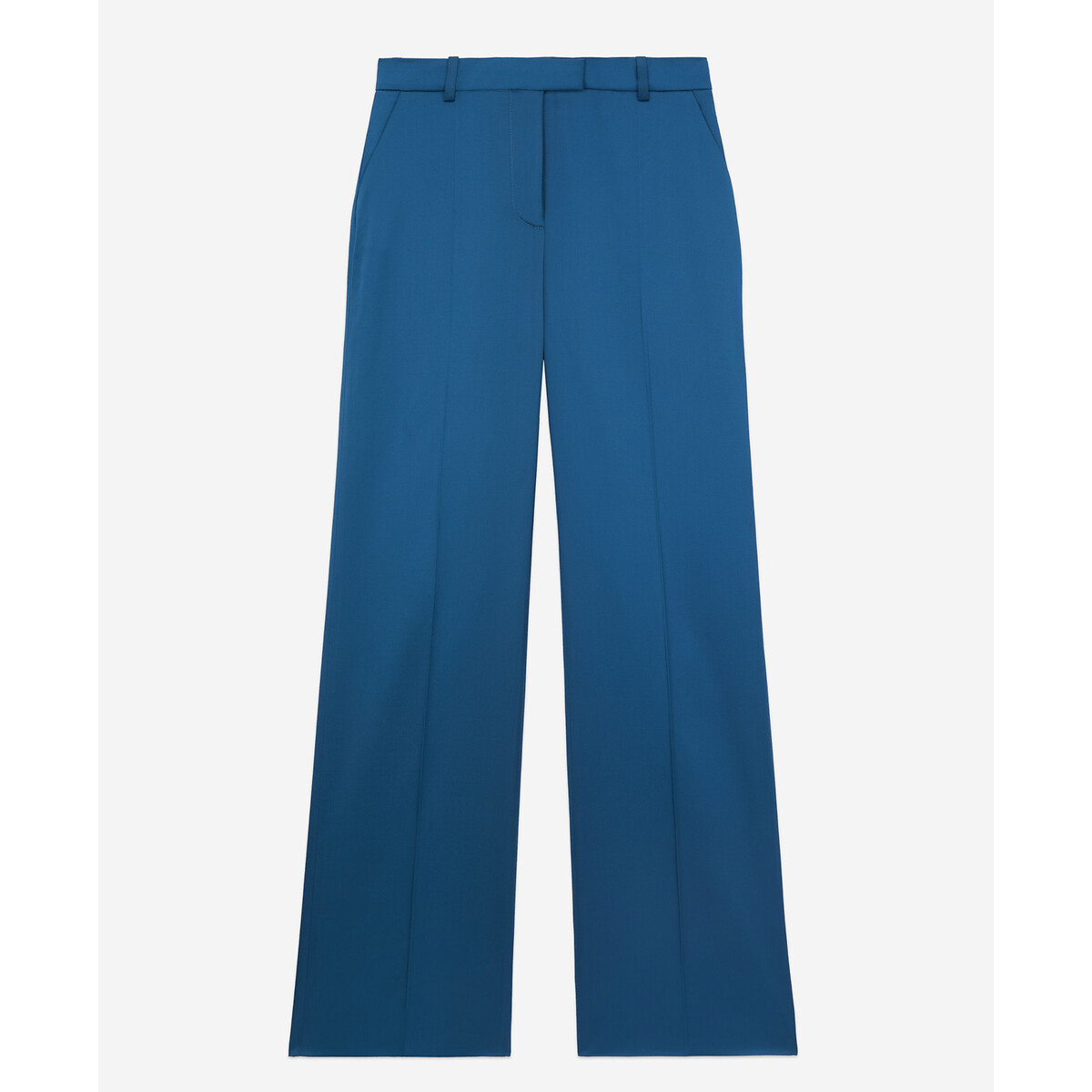 THE KOOPLES<br>Calças de alfaiataria retas AZUL ESCURO