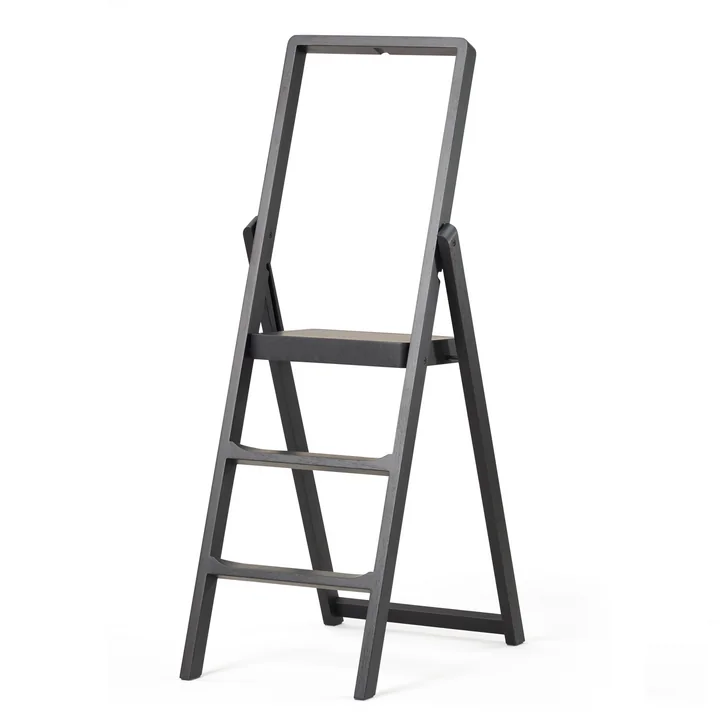 Design House Stockholm - Step Klappleiter, Eiche schwarz gebeizt