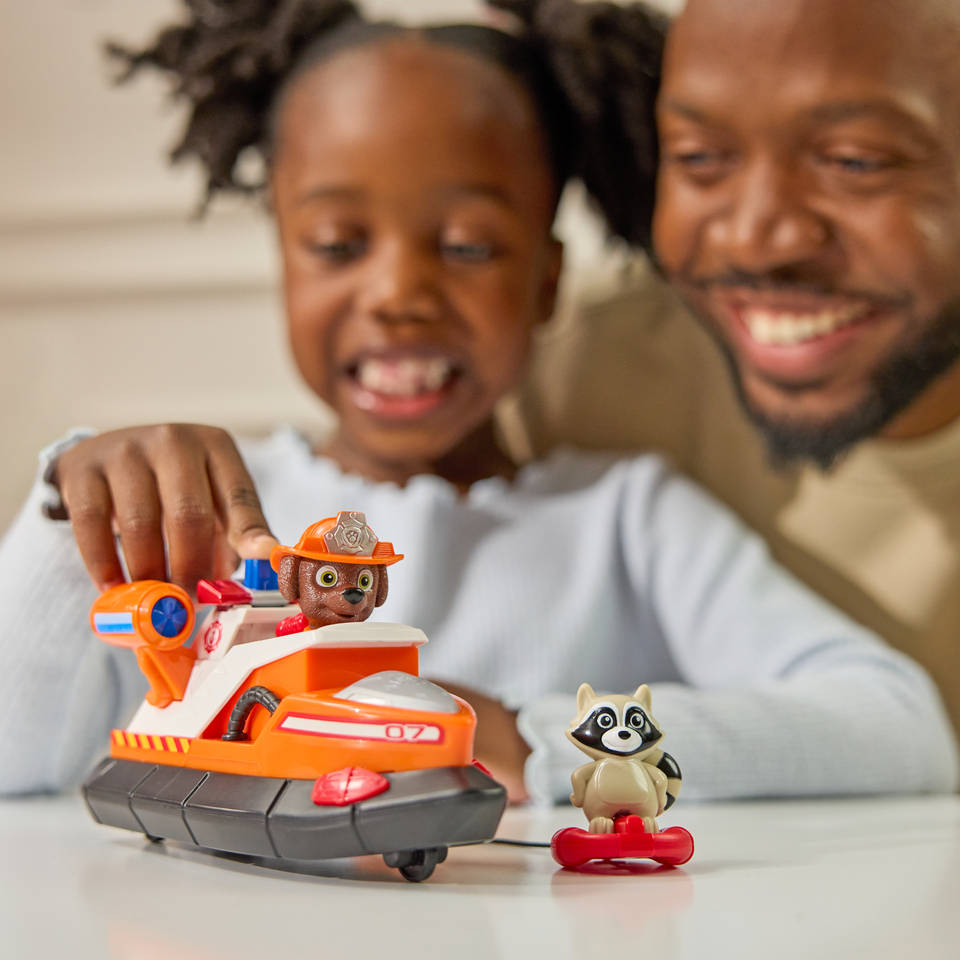 PAW Patrol Brandweerredding Zuma's brandweerboot met speelfiguur