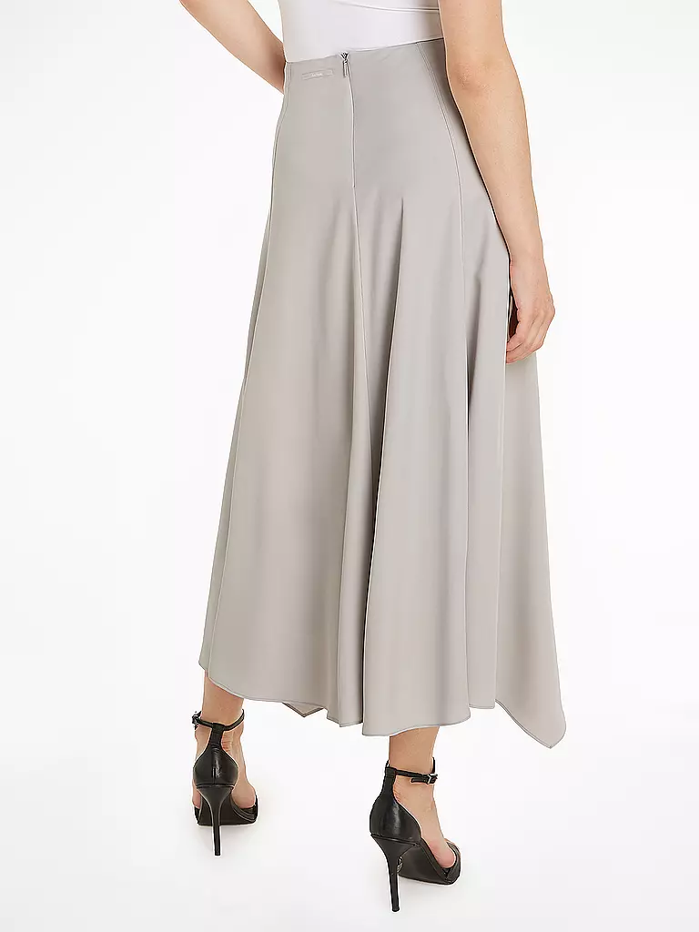 CALVIN KLEIN Midirock  beige