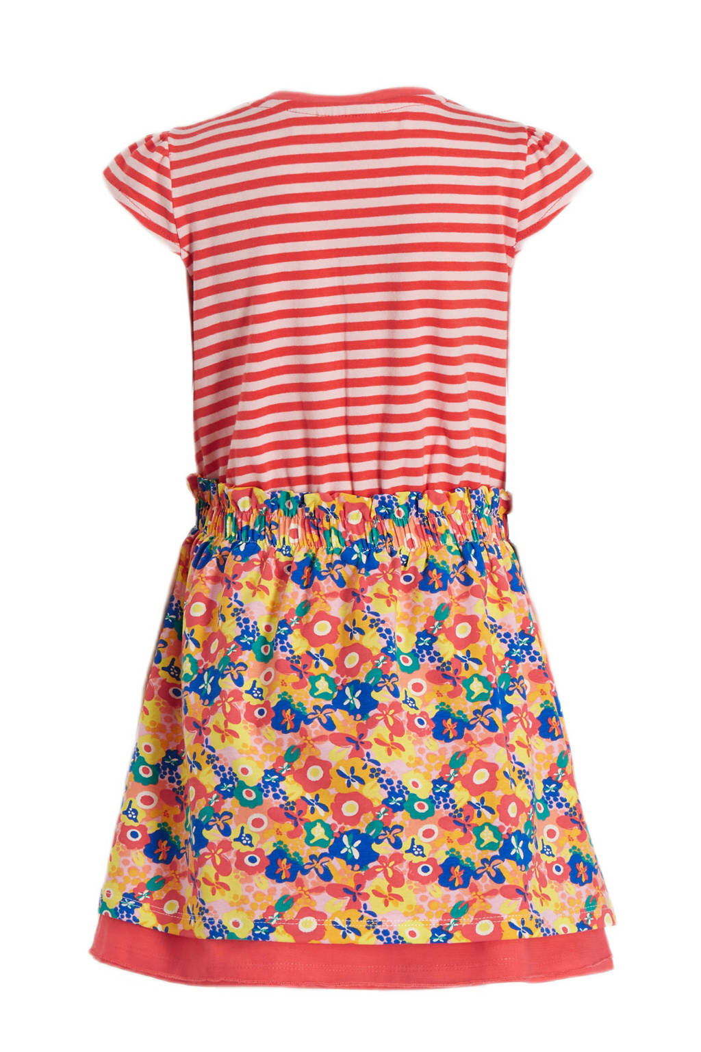Orange Stars A-lijn jurk Manou met all over print roze